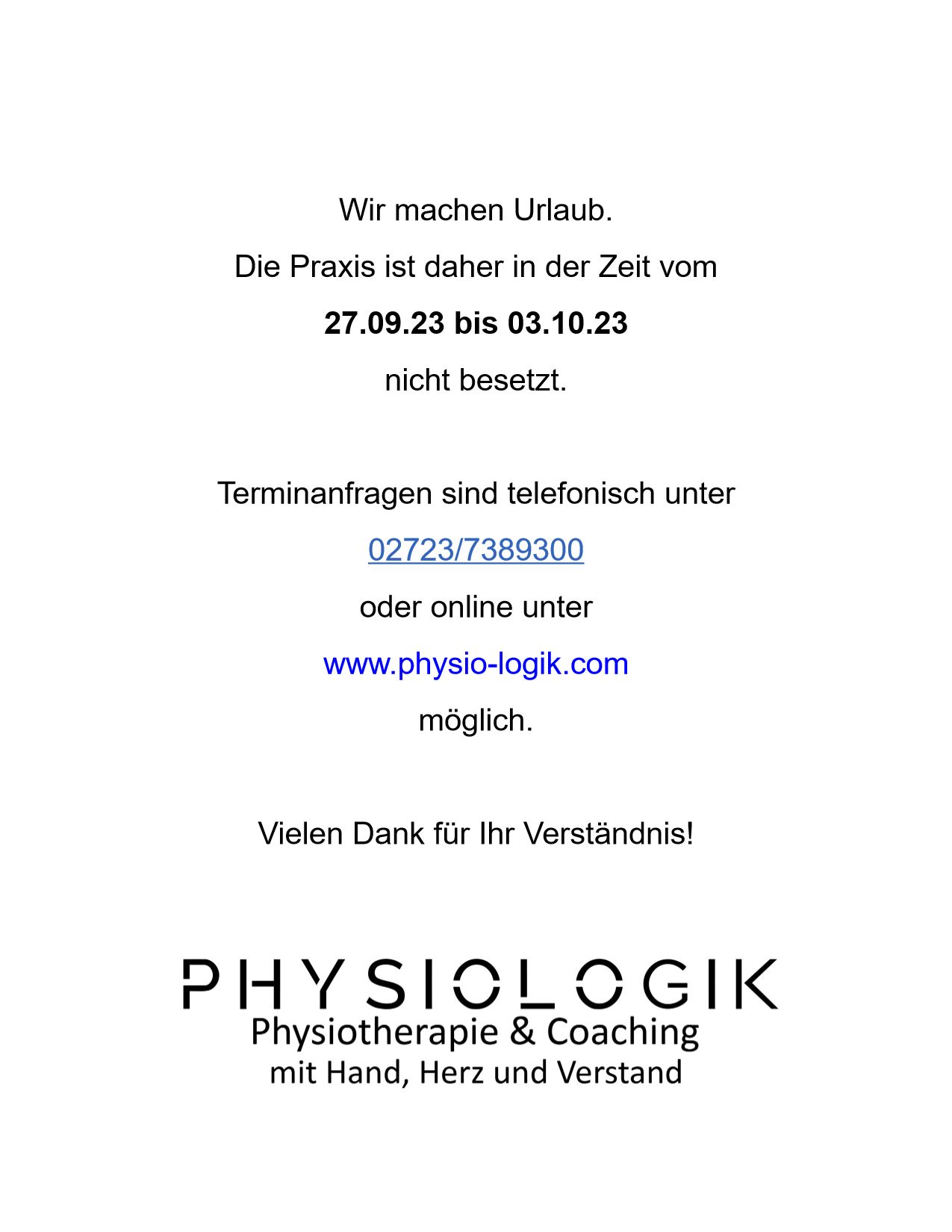 Urlaub